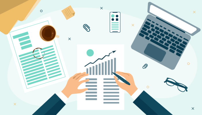 illustration-documents-laptop-desk